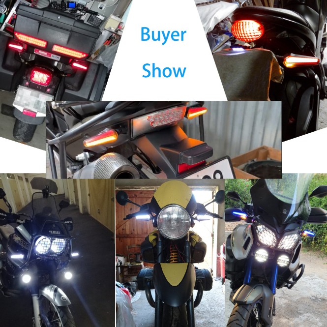 Bộ 2 Đèn Xi Nhan 24 Bóng Led Cho Xe Máy