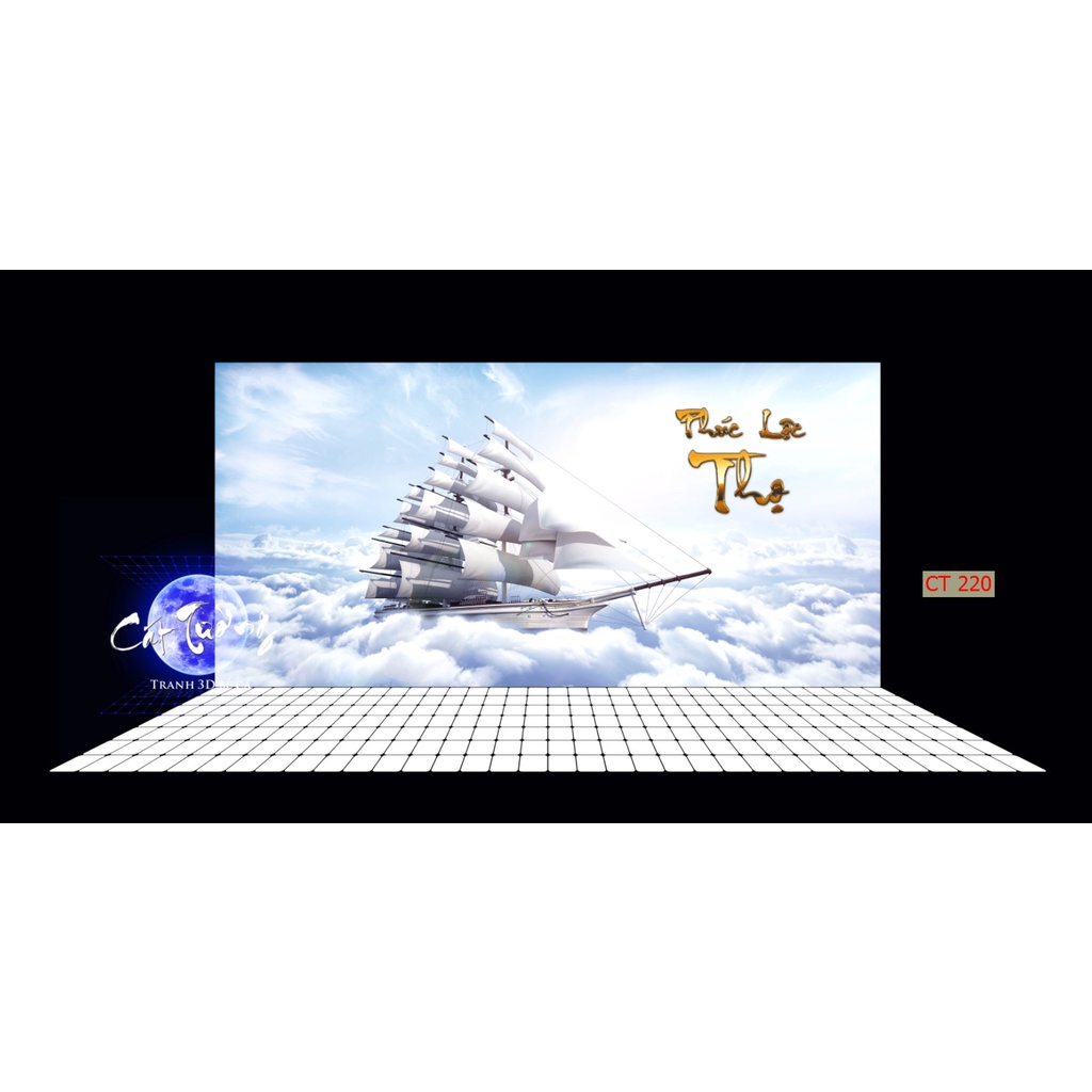 tranh 3d. tranh dán bể cá thủy sinh, bể cá rồng (tranh lưng)