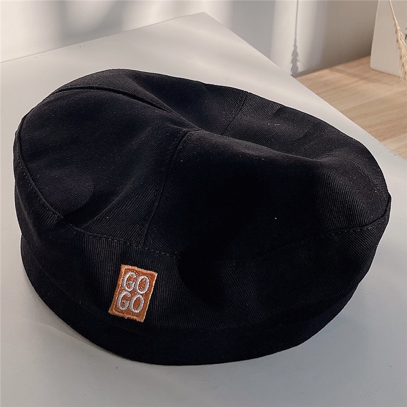 Mũ Beret Thêu Chữ Thời Trang Cho Bé