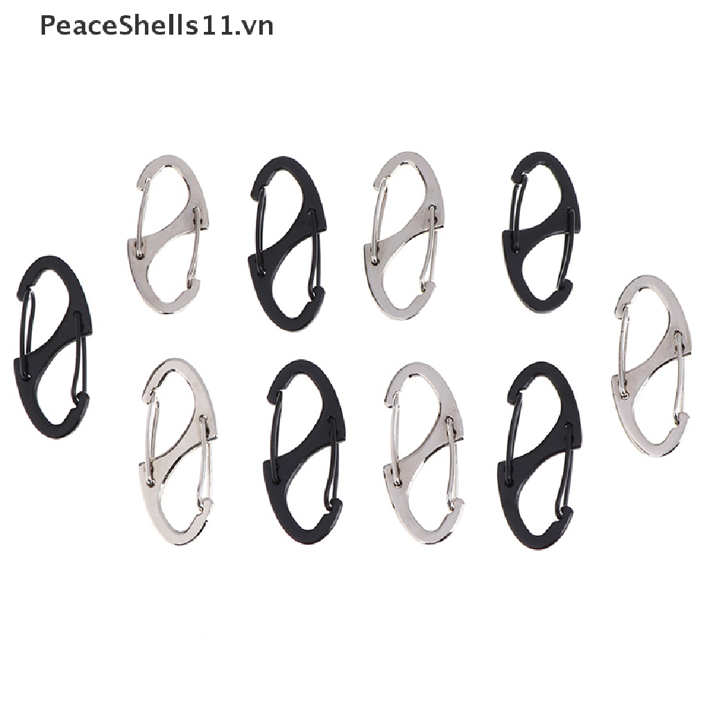 Set 5 Móc Khóa Leo Núi Hình Số 8 Bằng Hợp Kim Chất Lượng Cao