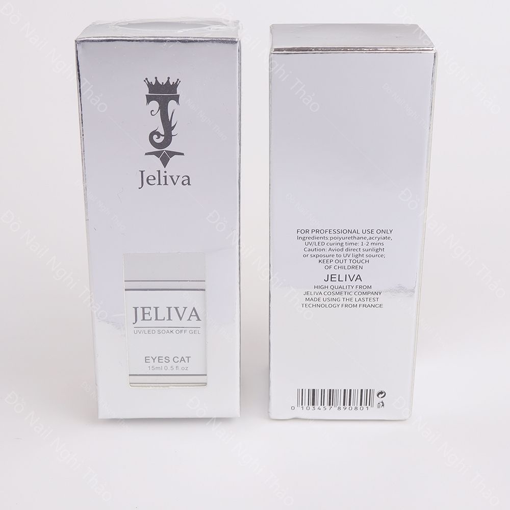 Sơn mắt mèo kim cương Jeliva bạc