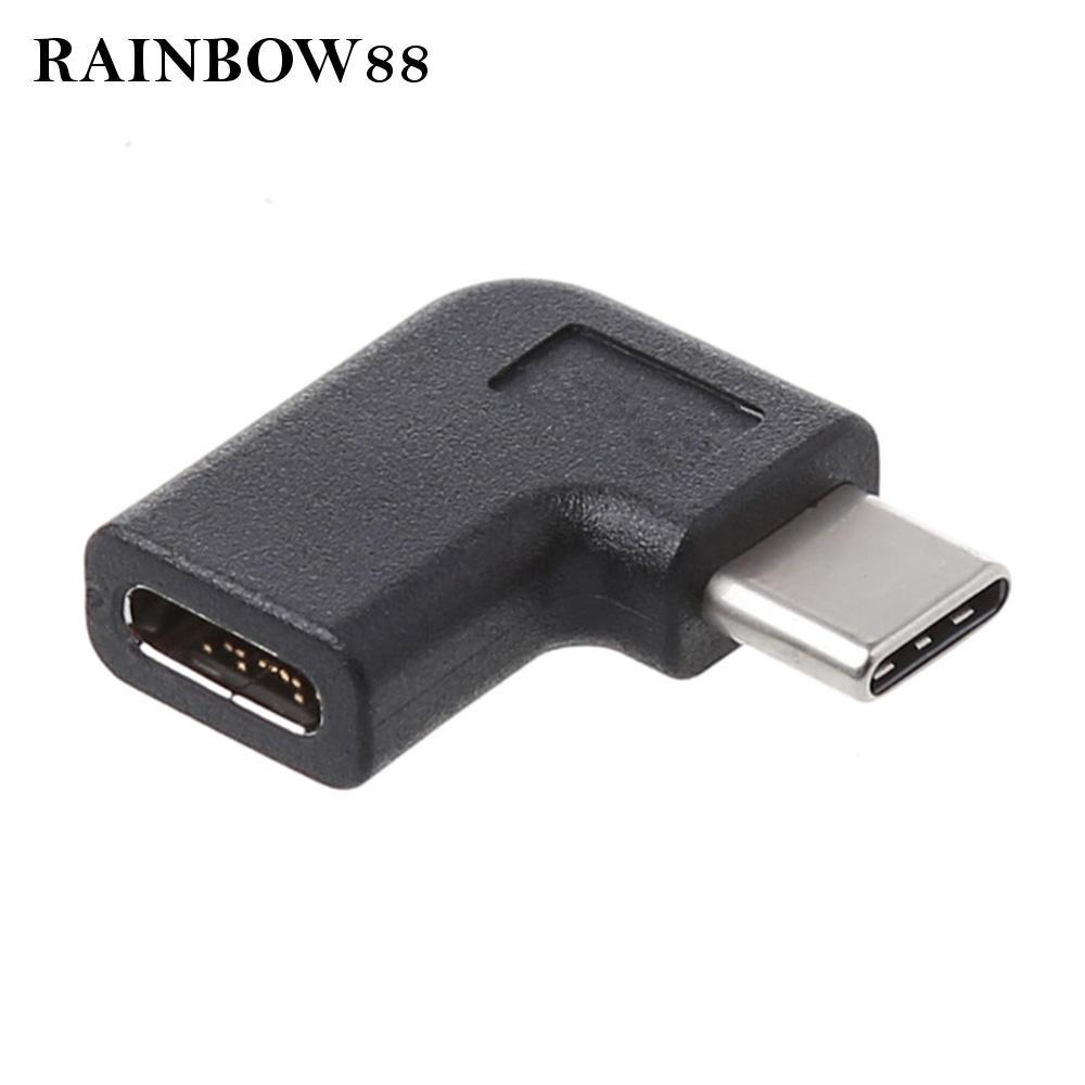Dây cáp kết nối type C USB 3.1 đầu đực sang đầu cái cho Laptop 90 độ