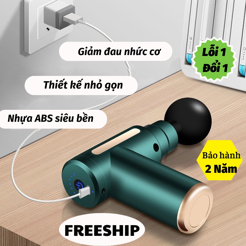 Máy Massage Máy Massage Cầm Tay Chống Mỏi Chế Độ Rung Mạnh Cao Cấp KHO GIA DỤNG TRẦN PHÚ