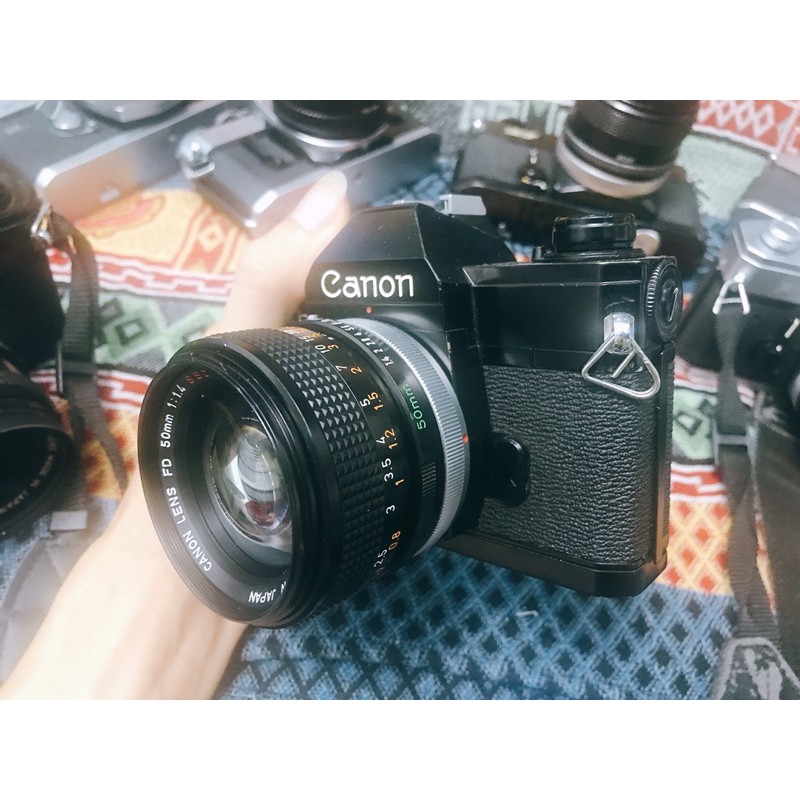 Máy ảnh film Canon FTb Black