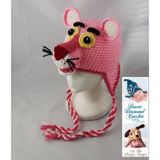 Nón len báo hồng