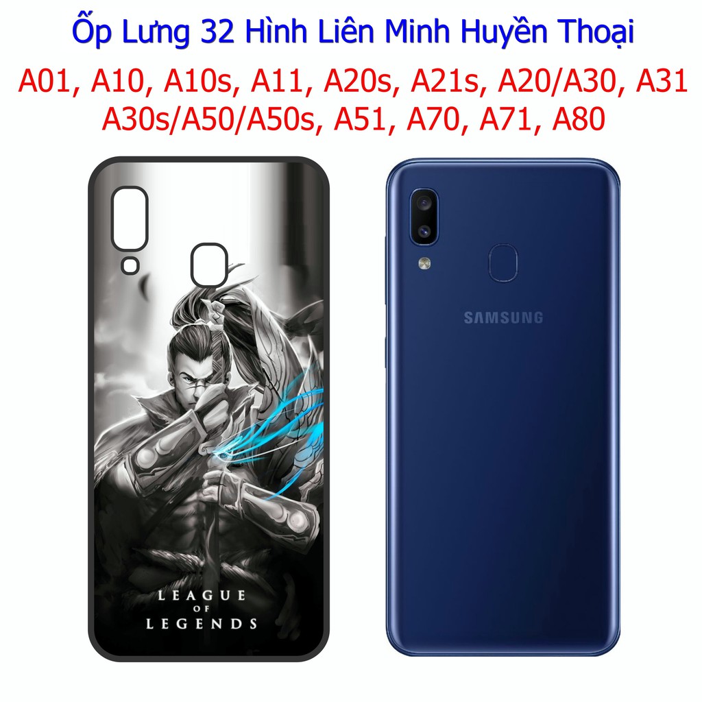 Ốp Lưng Nhiều Hình Tướng Liên Minh Samsung A01, A10, A10s, A11, A20, A20s, A21s, A30, A30s, A31, A50, A50s, A51,A70, A71