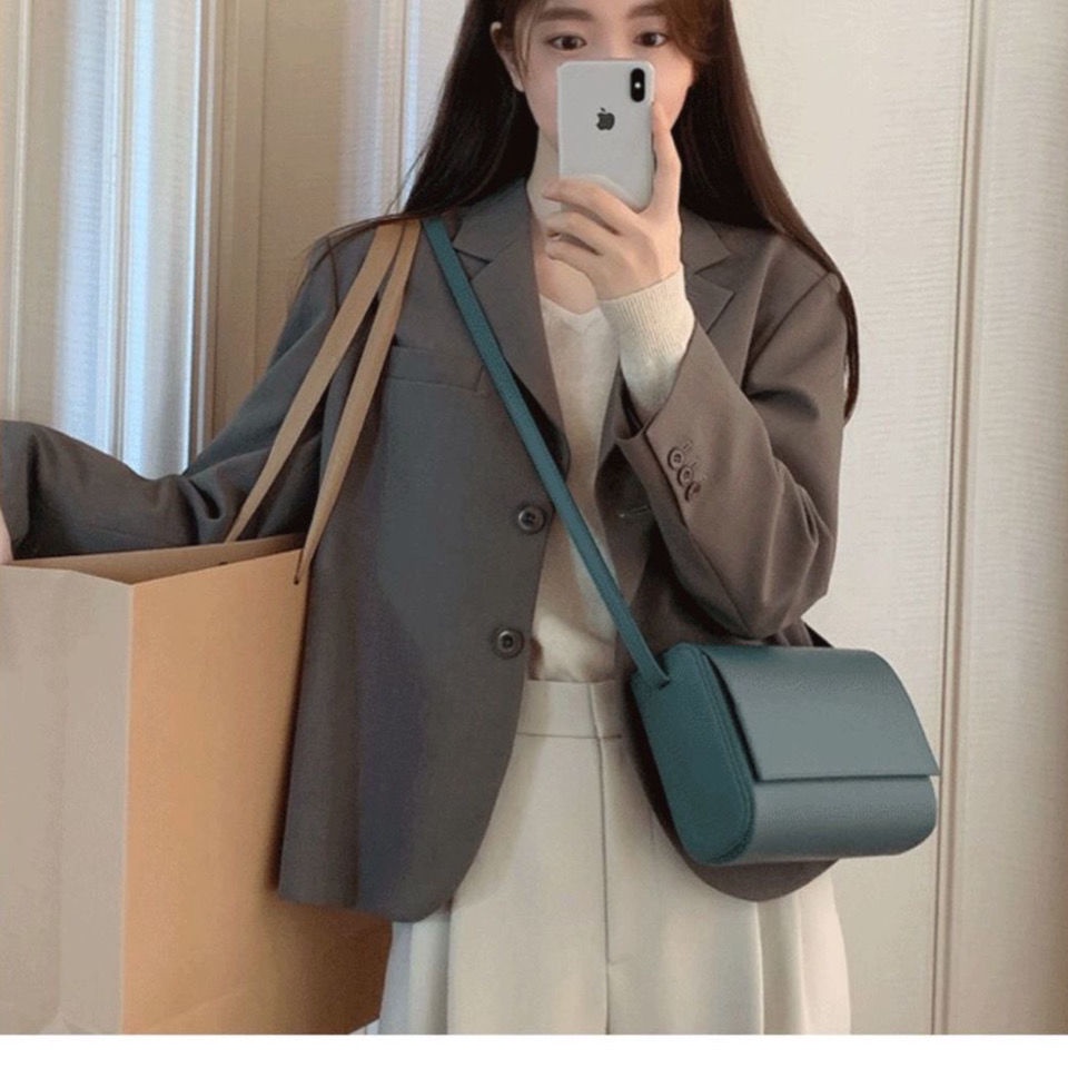 Áo khoác blazer phong cách Hàn Quốc thời trang mùa thu dành cho nữ