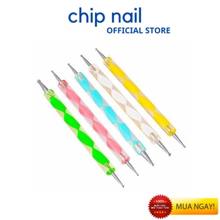 Cọ chấm bi đủ size sét 5 cây