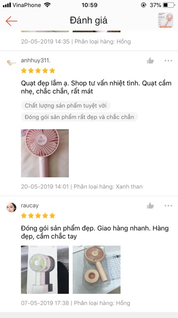 Quạt Cầm Tay SOLOVE N9- Quạt Mini Cầm Tay Tích Điện Du Lịch Cao Cấp Cho Mọi Lứa Tuổi | BigBuy360 - bigbuy360.vn