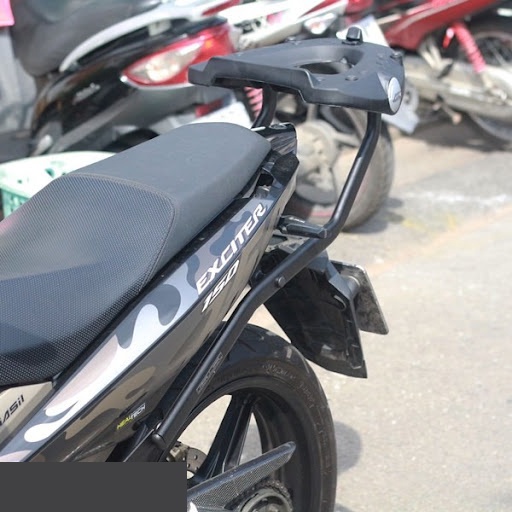 Baga Givi HRV Exciter 150/ Y15ZR chính hãng cho xe chịu lực cao bao gồm đế gắn thùng