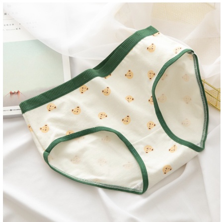 mẫu hot*Quần Lót Cotton Cao Cấp #cute Gấu Xanh