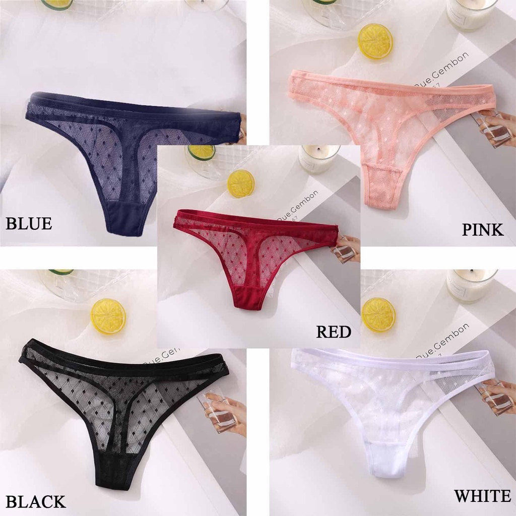 Quần Lót Lọt Khe Màu Sắc Thời Trang Quyến Rũ Cho Nữ