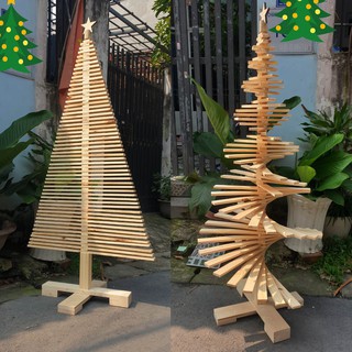 Cây thông Noel gỗ xếp gọn