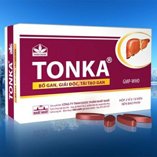 ✅ Tonka Bổ Gan Giải Độc Gan Mát Gan