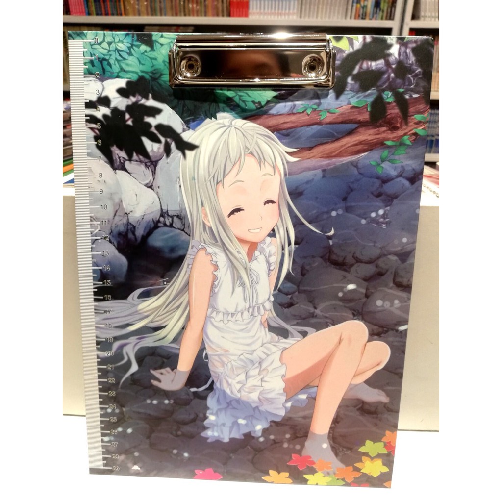 Kẹp tài liệu, bảng vẽ in hình: Anohana