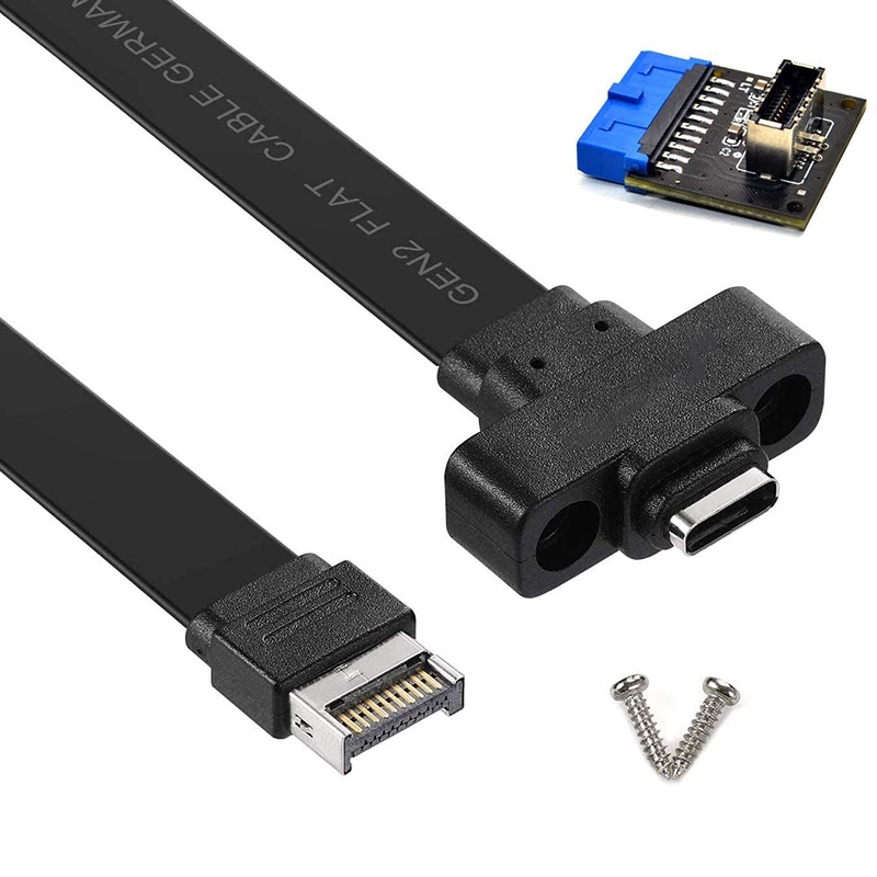 Cáp Mở RộNg USB 3.1 LoạI C 50Cm, USB 3.1 Type E Sang USB 3.1, CáP 2 10Gbps