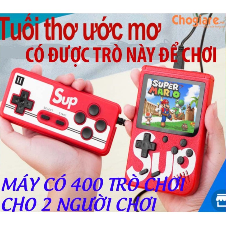 Máy Chơi Game Cầm Tay Sup 400 trò chơi trong 1