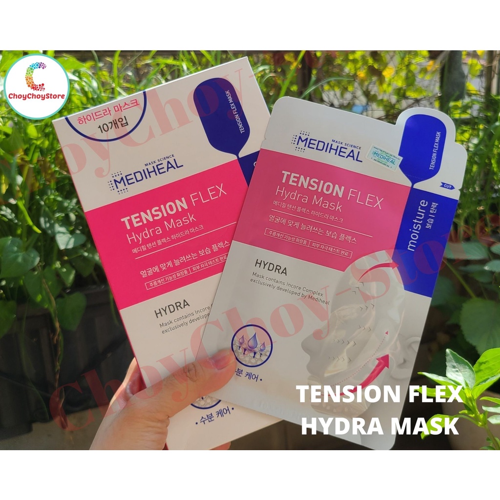 [PP MEDIHEAL VN] MEDIHEAL Tension Flex Hydra Mask Mặt Nạ Giấy Nâng Cơ Cấp Ẩm Da