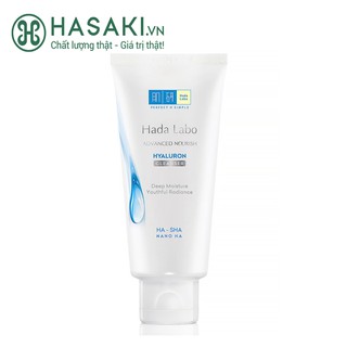Kem Rửa Mặt Dưỡng Ẩm Cho Mọi Loại Da Hada Labo Advanced Nourish Cream Cleanser 80g