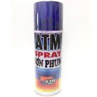 Sơn Xịt ATM Spray A216 Xanh Đen cao cấp , dễ sử dụng, bền màu, lâu trôi