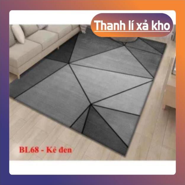 chăn ga giá rẻ Thảm trải sàn Sofa trang trí phòng khách Bali in 3D Nhung nỉ lì cao cấp phong cách hiện đại BL113