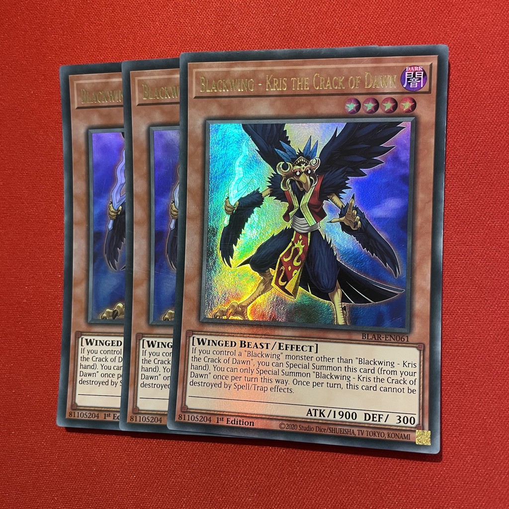 [EN][Thẻ Bài Yugioh Chính Hãng] Blackwing - Kris The Crack Of Dawn