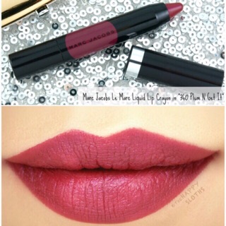 Son Marc Jacobs Beauty Le Marc Liquid Lip Crayon in Plum N Get It 1.2g (unbox)
