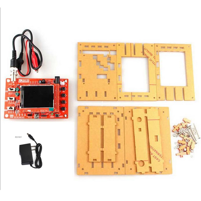 1 Bộ Máy Dao Động Kỹ Thuật Số Cầm Tay TFT 2.4 &quot;SMD + Vỏ Acrylic Cho DSO138 Oscilloscope