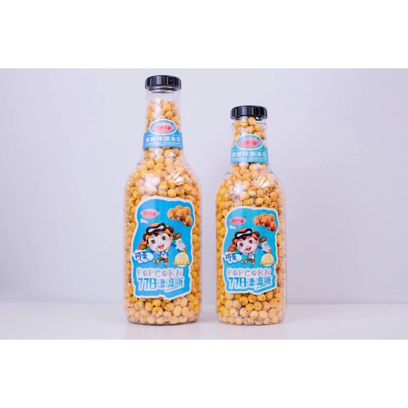 Bỏng ngô  chai siêu to khổng lồ - dài 53cm 778g