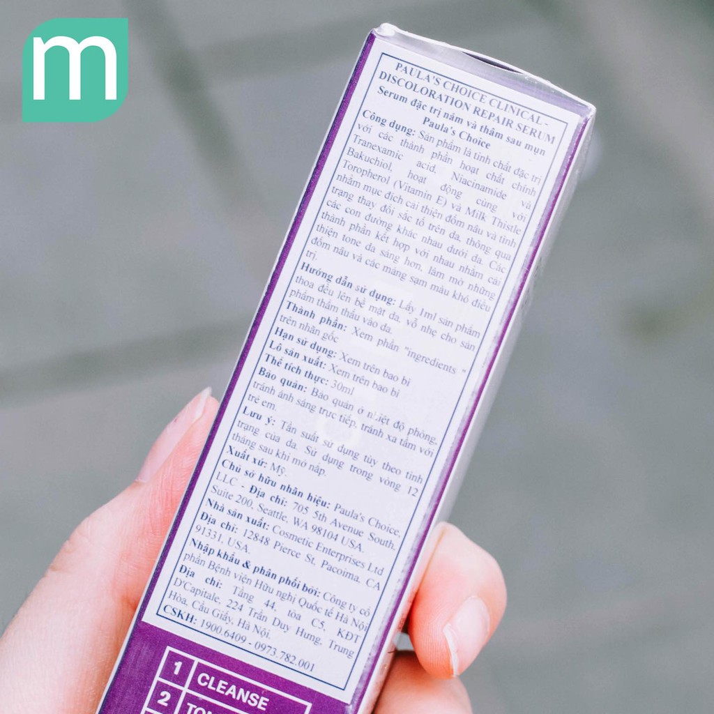 Serum Làm Sáng Da, Chống Lão Hóa Paula's Choice Clinical Discoloration Repair Serum