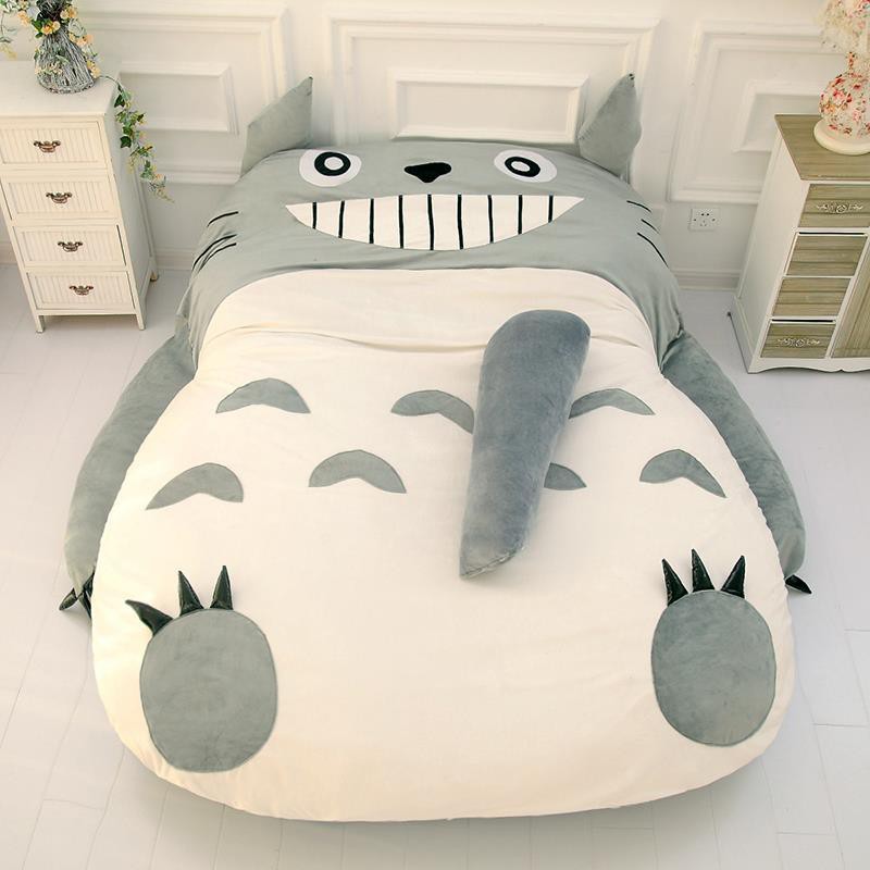 Giường lười My Neighbor Totoro sofa đơn hoạt hình nệm tatami dễ thương sáng tạo phòng ngủ nhỏ lưng ghế