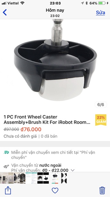 Phụ kiện thay thế irobot roomba 5,6,7,8,9
