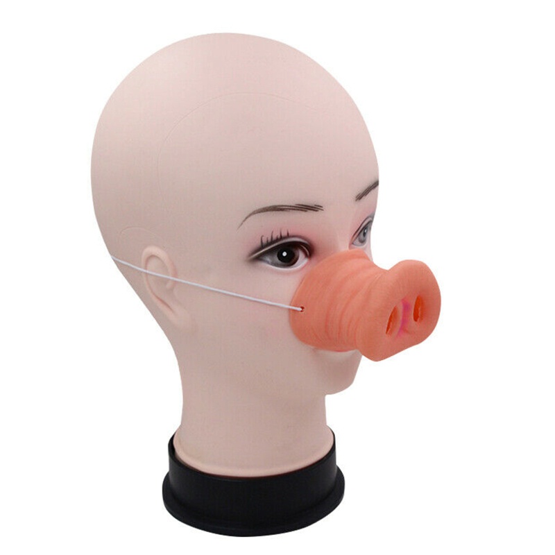 Mặt Nạ Mũi Heo Hóa Trang Halloween