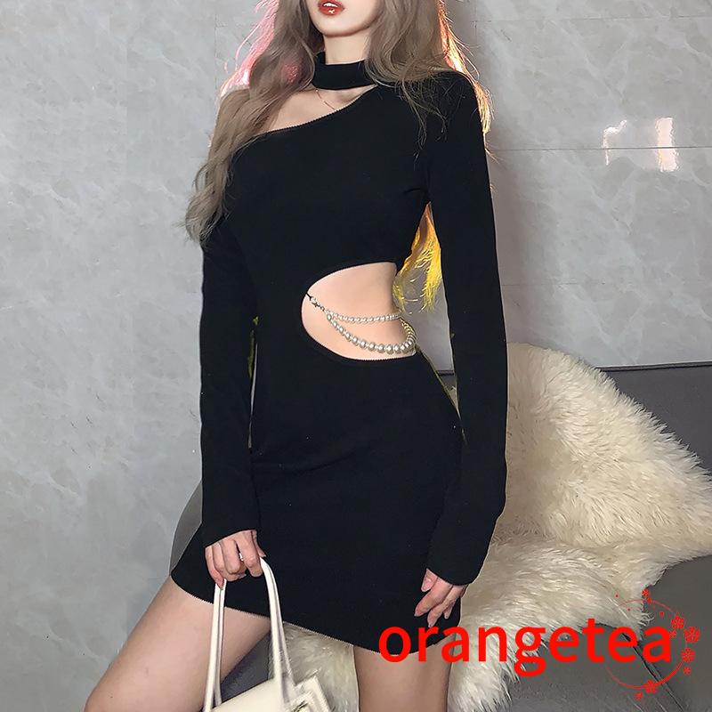 Đầm Ngắn Dáng Ôm Khoét Vai Màu Sắc Thời Trang Dành Cho Nữ
