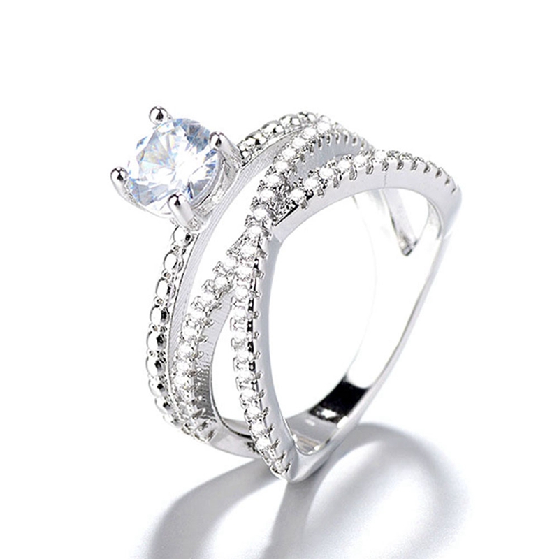 Nhẫn nhiều lớp thiết kế thanh lịch cho nữ