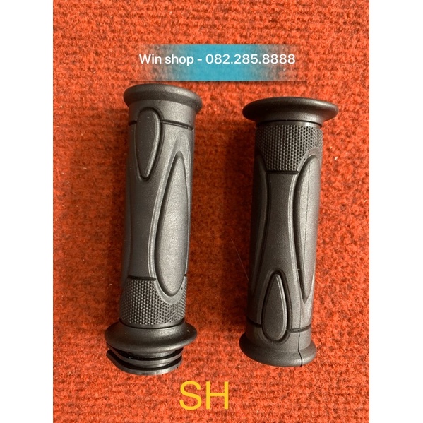 Tay nắm cao su kèm gù zin kiểu SH MODE cho mọi loại xe máy, xe đạp điện {Giá 1 đôi}