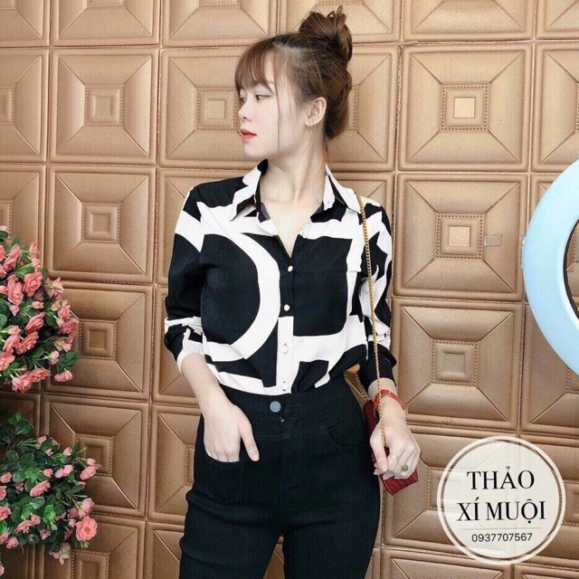 Sơmi kate lụa