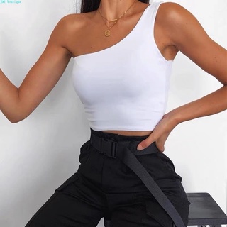 Áo Sling Top basic Trắng Đen highfashion
