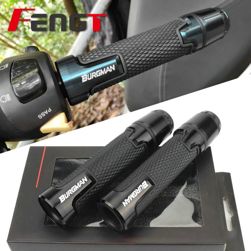 Dành Cho SUZUKI BURGMAN 650 400 125 200 250 AN650 AN400 AN125 AN200 Tay Cầm Xe Máy Tay Cầm Cuối