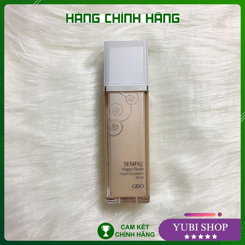 Kem Nền Geo Lamy Sempre Happy & Please Liquid Foundation Spf20 Chính Hãng - Hàn Quốc - 40ml