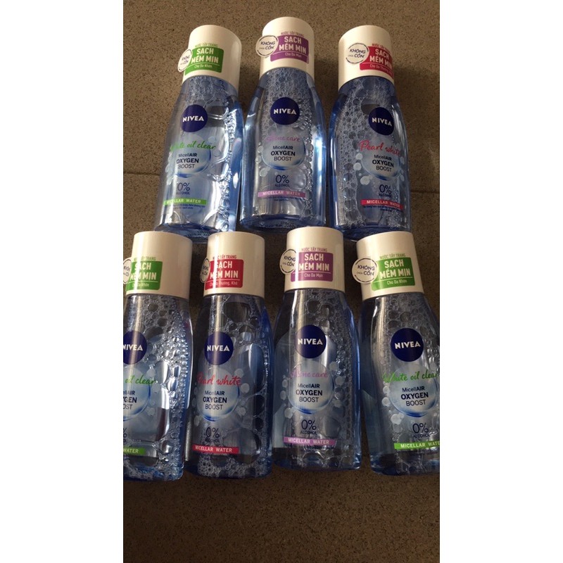 ,Nước tẩy trang Nivea không cồn