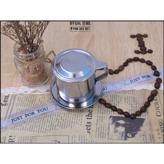 Phin pha cà phê inox 430 size 7 đế rời