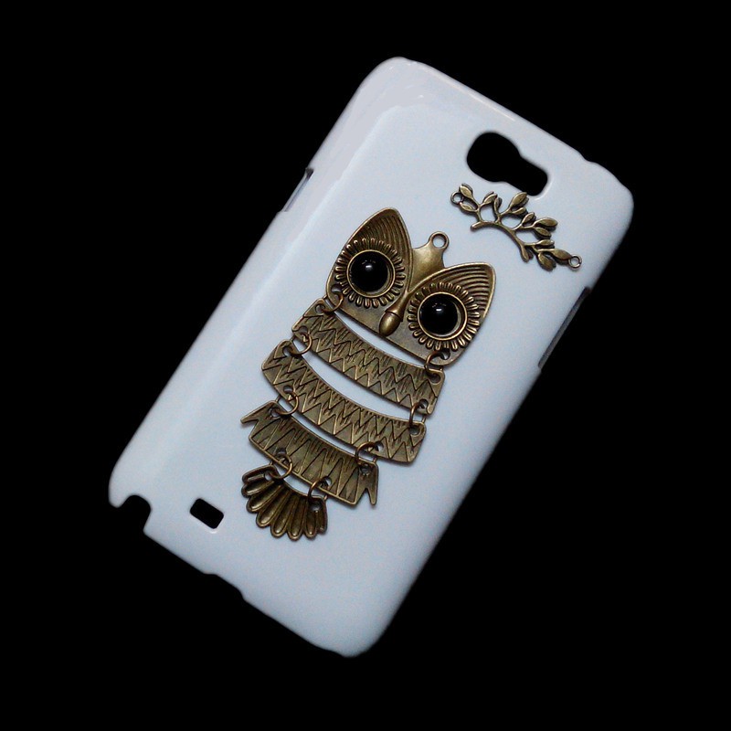 Ốp Lưng Cú Nhánh Retro Dễ Thương Cho Samsung Galaxy Note 2 N7100