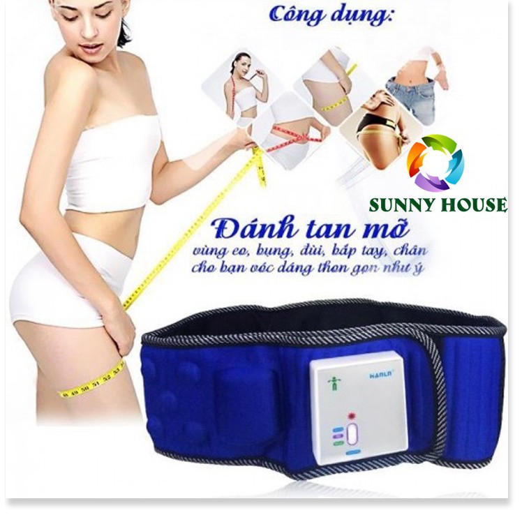 [Loại 1]Đai massage giảm béo X5 Hàn Quốc, đai massage đánh tan mỡ bụng