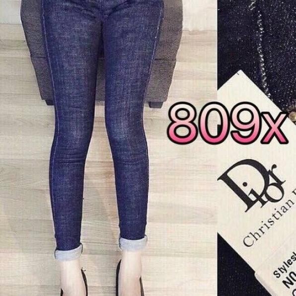 Quần Jean Vải Xước Lưng Cao Size Đại Co Giãn Mạnh | BigBuy360 - bigbuy360.vn