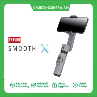Chính Hãng - Tay Cam Chống rung cho điện thoại | Gimbal Zhiyun Smooth X - Mới 100% Nguyên seal