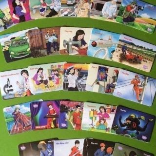 Thẻ học thông minh gồm 416 thẻ học song ngữ