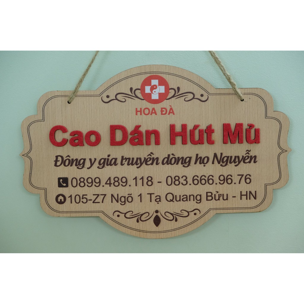 Cao dán hút mủ Hoa Đà - 01 liệu trình (gồm 1 hộp cao và 5 miếng dán lớn)