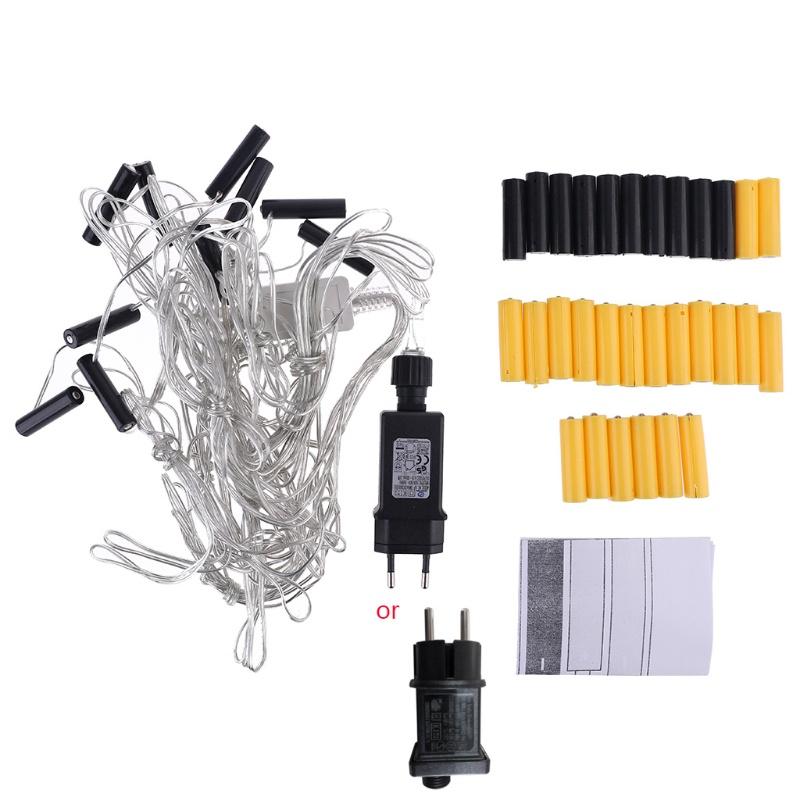 Bộ Chuyển Đổi Nguồn Điện 10 Trong 1 AA AAA 2x 3 Pin AA AAA Cho Đèn LED Đồ Chơi