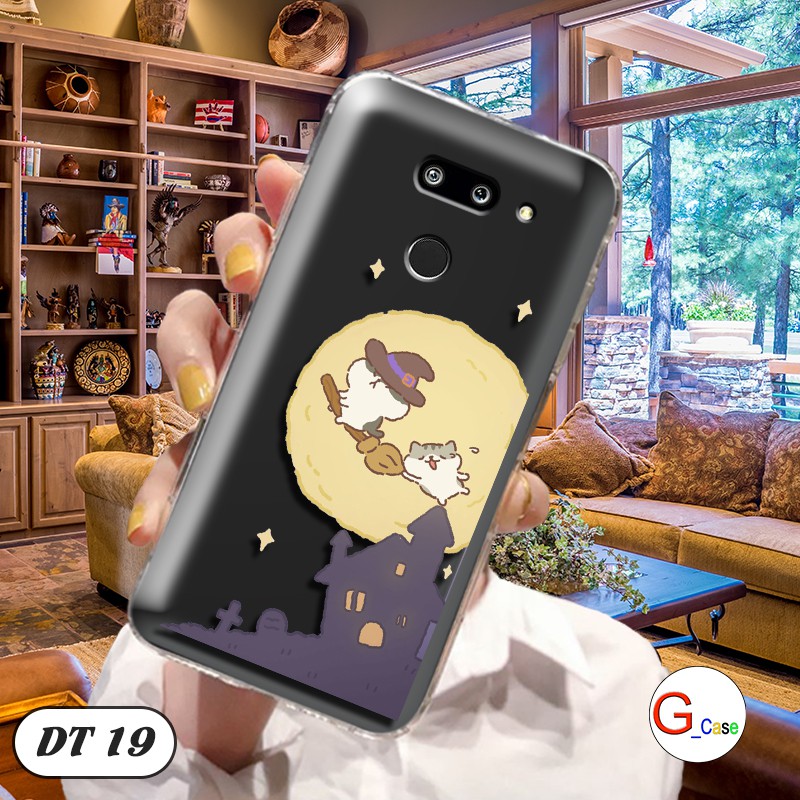 Ốp lưng LG G8 dẻo trong in hình